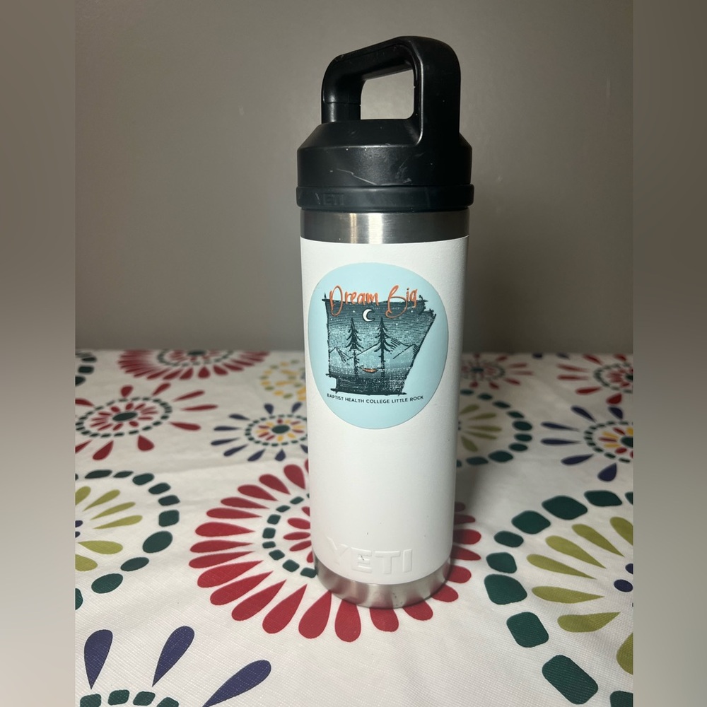 YETI Rambler 18 oz Bottle, Vacuum Insulated, Stainless Steel with Chug Cap